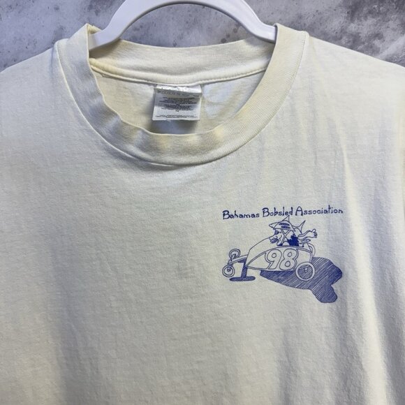 Vintage Soap Box Derby T Shirt Mens L 23x28.5 White Hopetown - Picture 3 of 8